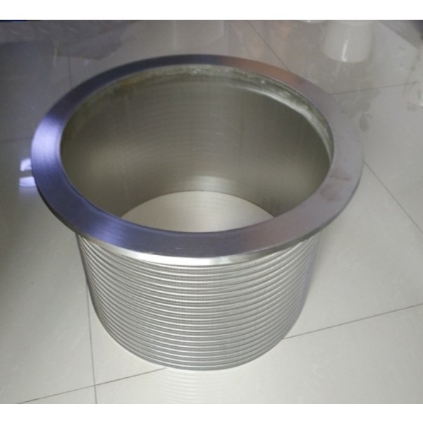 SS Wedge Wire screen basket cylinder