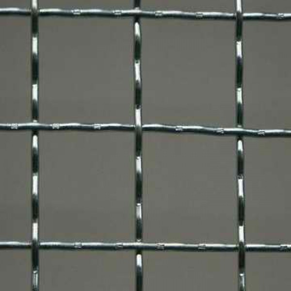 Mine sieving crimped wire mesh