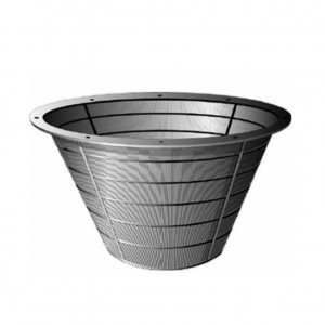 Wedge Wire Screen Basket | Stainless Steel Centrifuged Wedge Wire Screen Baskets | V Profile Wedge Wire Basket Strainers