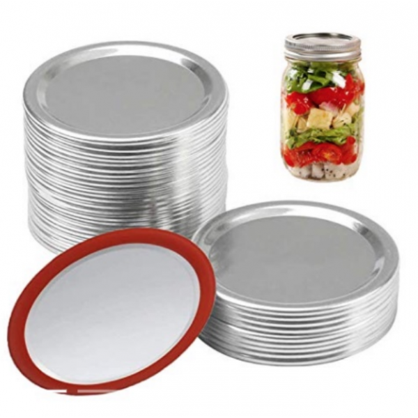 Canning lids regular mouth mason jar split-type lids