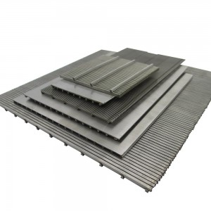 Wedge Wire Screen Panel | Flat Wedge Screen Panel