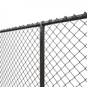 Black Chain Link Fence