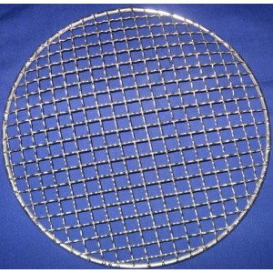 Barbeque crimped wire mesh